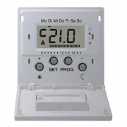 Накладка электронная для термостата с таймером UT238E Jung LS Алюминий