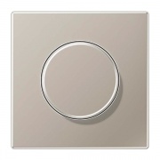 Накладка для поворотного диммера Jung LS Нержавеющая сталь