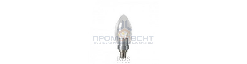 Лампа Gauss LED Candle Special Crystal clear 3W E14 4100K 1/10/100