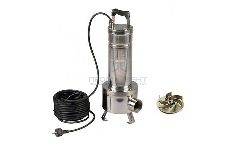 Насос фекальный DAB FEKA VS 750 T-NA - 1,03 кВт (3x400 В, Hmax 9 м, Qmax 24 м³/ч, кабель 10м)