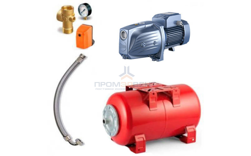 Насосная станция Pedrollo HYDROFRESH JSWm 3BH -N-24CL - 1,10кВт (Qmax 70 л/мин, 1x230В)