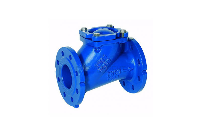 Клапан обратный шаровой GENEBRE 2453 - Ду125 (ф/ф, PN16, Tmax 80°C, чугун)