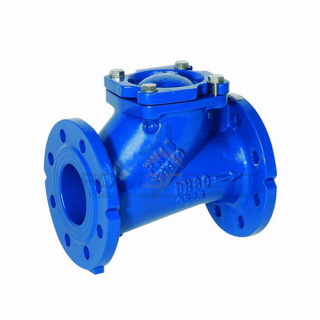 Клапан обратный шаровой GENEBRE 2453 - Ду125 (ф/ф, PN16, Tmax 80°C, чугун)