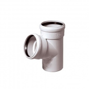 Тройник 87° редукционный Ostendorf Skolan SKEA - Ду125 x Ду100 x Ду125