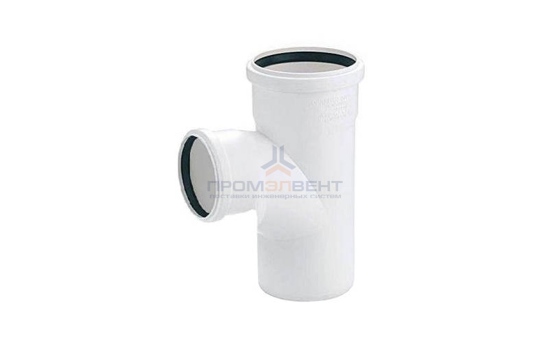 Тройник с уменьшенным отводом на 87° REHAU RAUPIANO PLUS - 160 x 125 (для внутренней канализации)