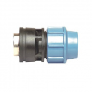 Переход на внутреннюю резьбу UNIDELTA 1036 - 63 x 2" (винтовой, для труб ПНД, резьба латунная)