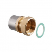 Переход на накидную гайку Oventrop Cofit P - 40x3.5 x 1"1/2 (прессовой, латунь)