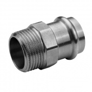 Переход на наружную резьбу Conex Banninger PC 4243G - 18 x 1/2" (оцинкованная сталь)