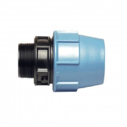 Переход на наружную резьбу UNIDELTA 1003 - 75 x 3" (винтовой, для труб ПНД, резьба пластиковая)