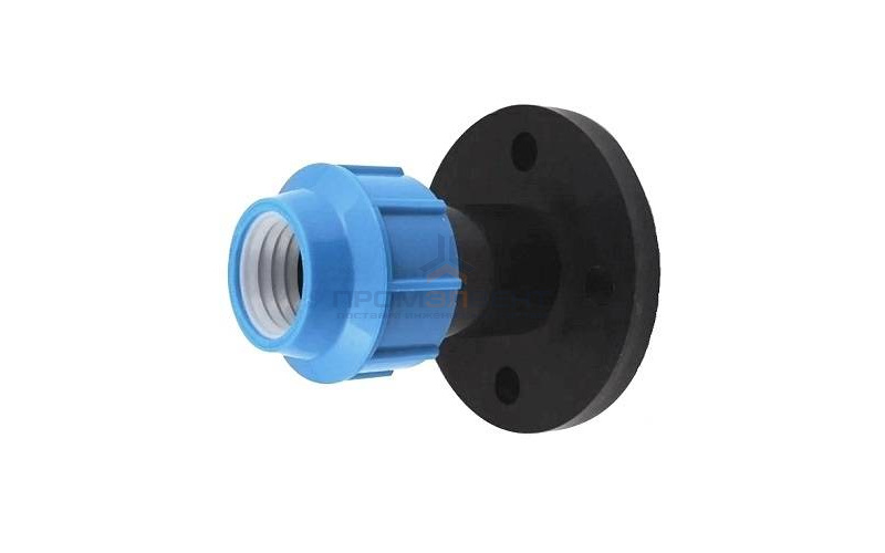 Переход на фланец Политэк - 50 x 2