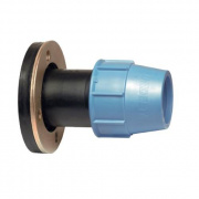 Переход на фланцевое соединение UNIDELTA 1011 - 63 x 2" (винтовой, для труб ПНД)