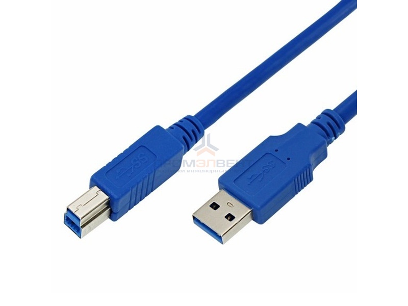 шнур штекер USB A 3.0- штекер USB B 3.0 3м