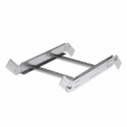 Угол вертикальный шарнирный 100х500 универсальный, горячеоцинкованный