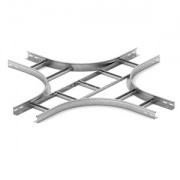 Крестообразный разветвитель для лестничного лотка НЛО 600х50х3000 OSTEC